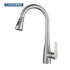 Gold Black Pull Down Spray Kitchen Sink Faucet