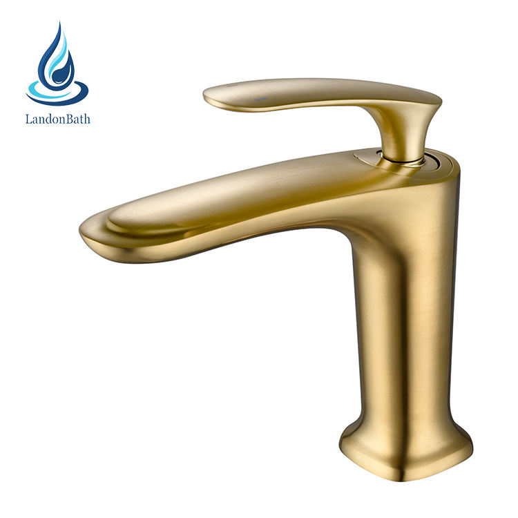 Bronze Bathroom Faucet Gold Basin Tap Wash Golden Mixer Taps Rose Antique Color Faucets 8