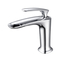 European Ce Lavatory Washroom Zinc Handle Chrome Brass Bathroom Basin Water Sink Faucet Water Mixer Faucet Tap