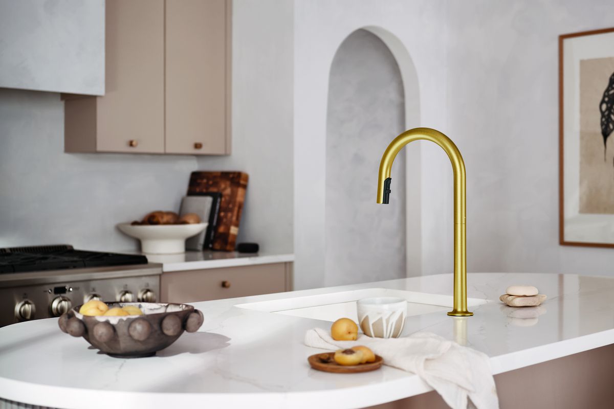 long neck faucets for kitchen sink