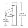 Bathroom Brass Single Handle Basin Mixers Water Taps Faucet Basin Mixers Us 