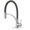 Single Handle Pull Down Kitchen Faucet with Flexible Hose 1301002