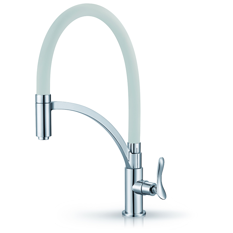 Pull Out And Down Kitchen Faucet with Flexible Hose 1301003