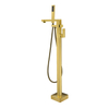 Factorys Price Cheap French Gold Freestanding Bathtub Faucet