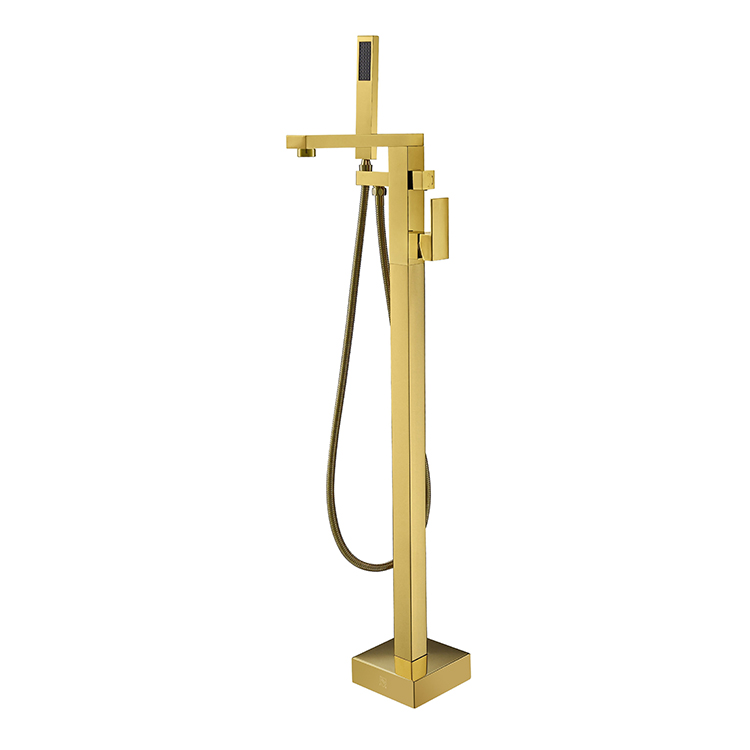 French Gold Square Round High Brass Quality faucet
