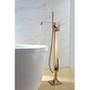 Hot Selling Brass Chrome Hot and Cold Water Exchange Freestanding Bathtub Faucet