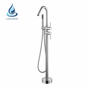 Hot Selling Latest Brass Thermostatic Freestanding Bathtub Faucet