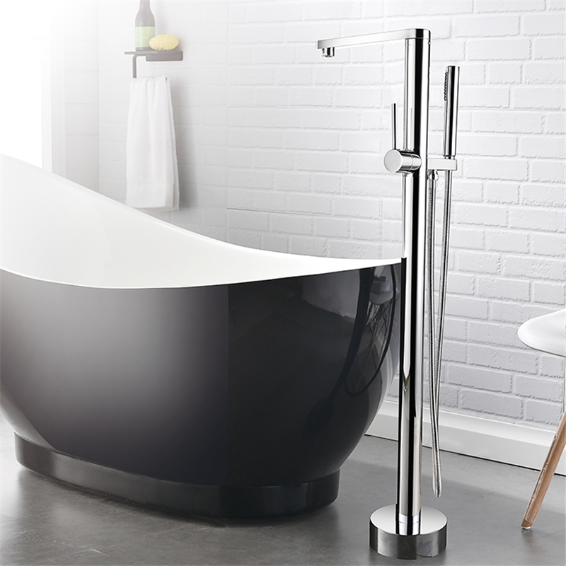 Modern Design Styles Hot and Cold Water Exchange Bathtub Mixer