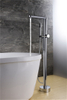 Modern Brass Bathroom Single Handle Hot&Cold Freestanding Tub Faucet