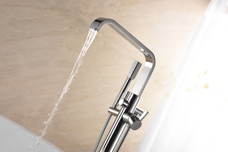 Freestanding Bathroom Faucet Modern Styles Thermostatic Tap