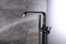Freestanding Bathtub Faucet Black Floor Stand Bathtub Shower Faucets With Handheld Sprayer