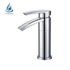 Deck Mounted Single Lever Hot And Cold Water Bathroom Mixer Tap Soft Water Basin Sink Faucet