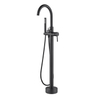 Best Hot Seller Black Color Floor Standing Shower Faucet Fot Bathtub