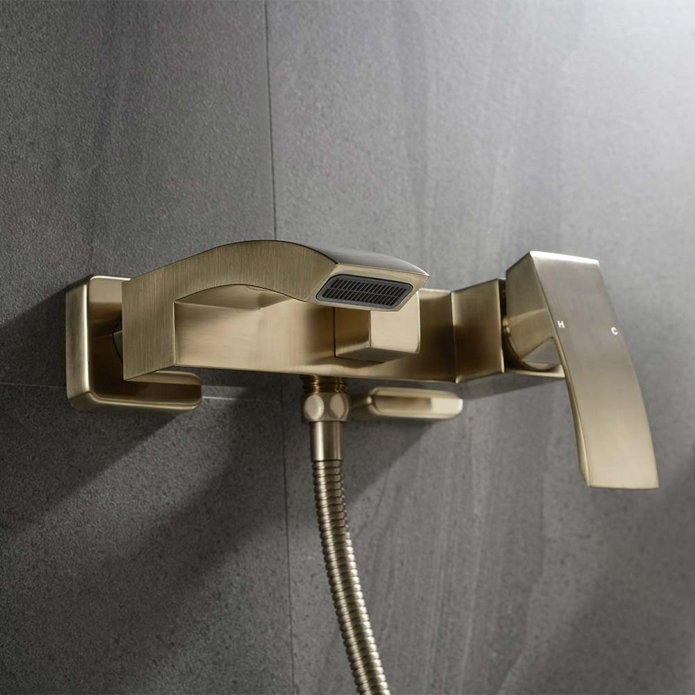 Wall Mounted Shower Set Column Bath Mixer Faucet DF-04313