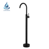 Matte Black Pull out Brass Freestanding Bathtub Faucet Bathtub Mixer