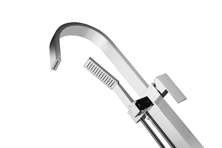Hot Selling Single Handle Stainless Steel Freestanding Faucet
