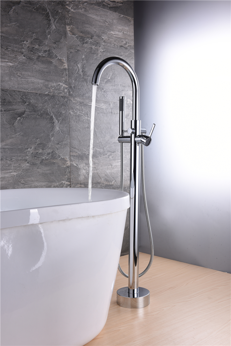 China Taps Factory Cheap Bathroom Faucet Hot and Cold Water Exchange Bathtub Tap