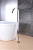 Bathroom Faucet Round Curved Sanitary Mixer Freestanding Faucet