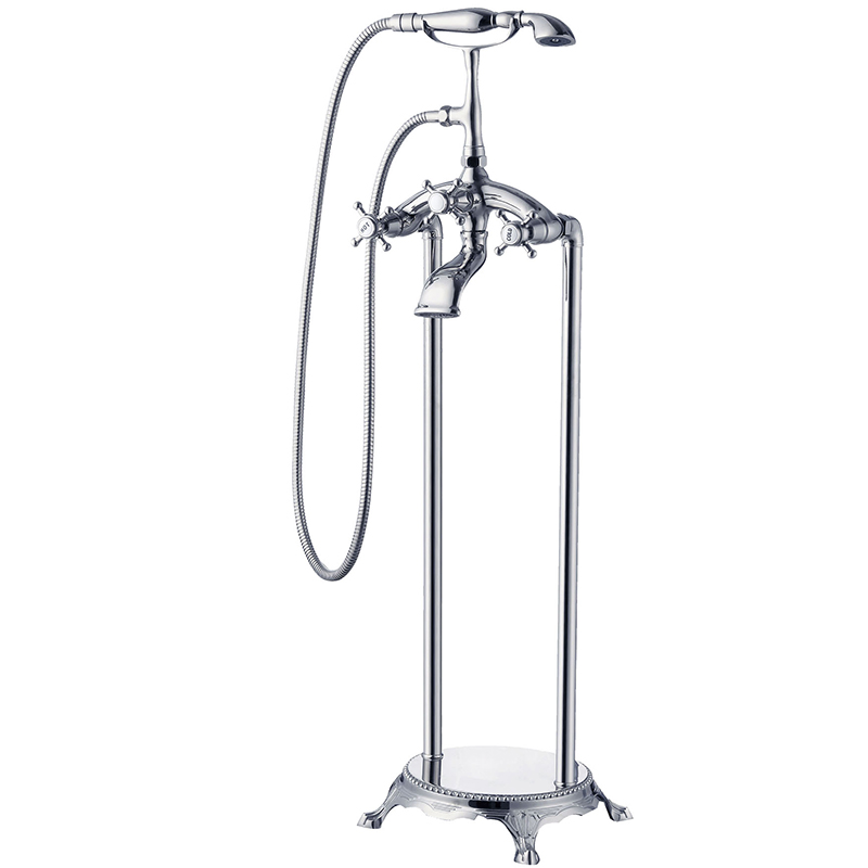 Traditional Classic Design Freestanding Bath Filler Faucet Mixer DF-02019