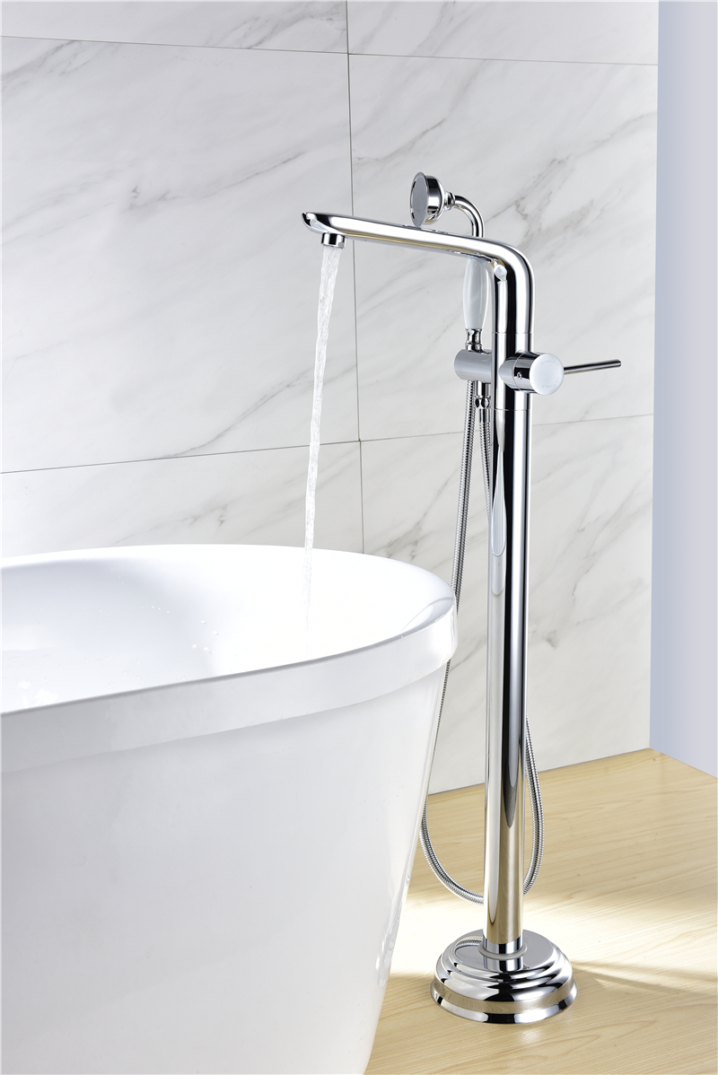 Freestanding Floor Mount Faucet Bathtub Faucet Tub Filler DF-02101