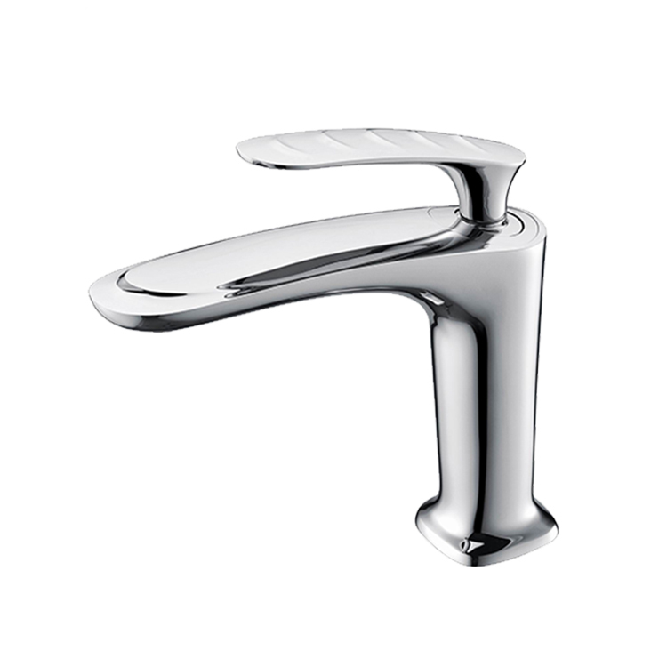Fashion Zinc Alloy Single Handle Brass Faucet Tap Basin Faucet
