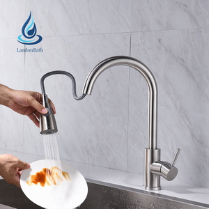 New products 304 kitchen faucet sanitary ware tap pull out torneira cozinha monocomando