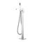 Stainless Steel Floor Standing Bathtub Faucet Bathroom Faucet