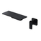 Bathroom Basin Mixer Waterfall Faucet Deck Mount Taps Mixers Washbasin Spout Tall Faucets Black Wall Mount Tap