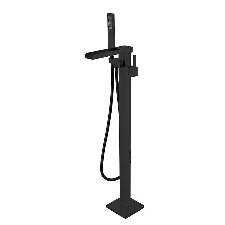 Free Stand Black Bathtub Faucet With Low Price