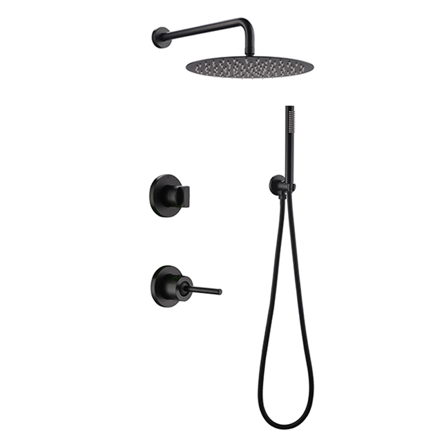 Wall Mounted Shower Elbow Rain Head Hand Sets Set Arm In Walls Mount Hotel Tap Mixer Zinc Taps Bath Bathroom Showers