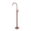 Luxury Brass Pvd Rose Gold Free Standing Bathtub Faucet Mixer Tap Tapware