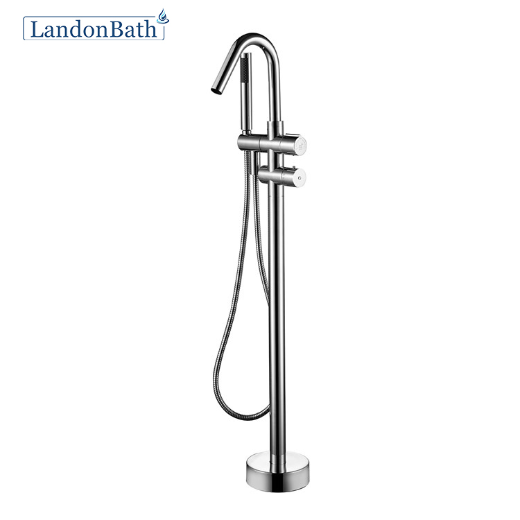 Latest Brass Freestanding Bathtub Faucet