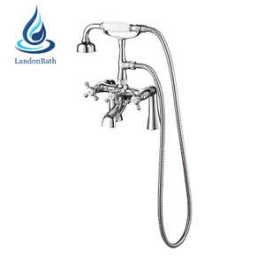 High Quality 304 Stainless Steel Deck-Mount Roman Bathtub Faucet