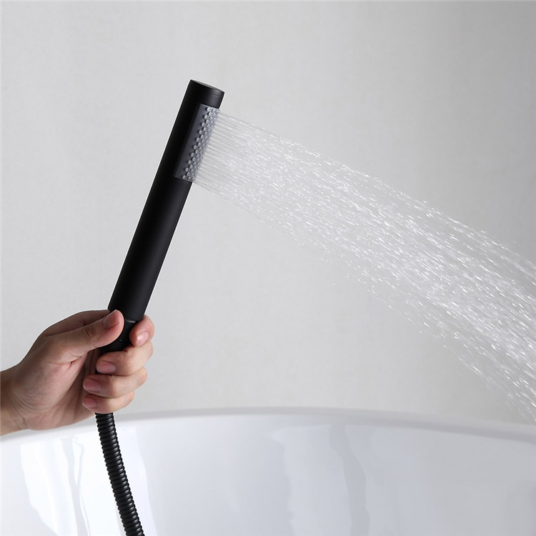 Luxury Design Price Mixer Matt Black Thermostatic Shower Set