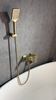 Competitive Price Brass Small Size Exposed Wall Mounted Shower Bath Faucet