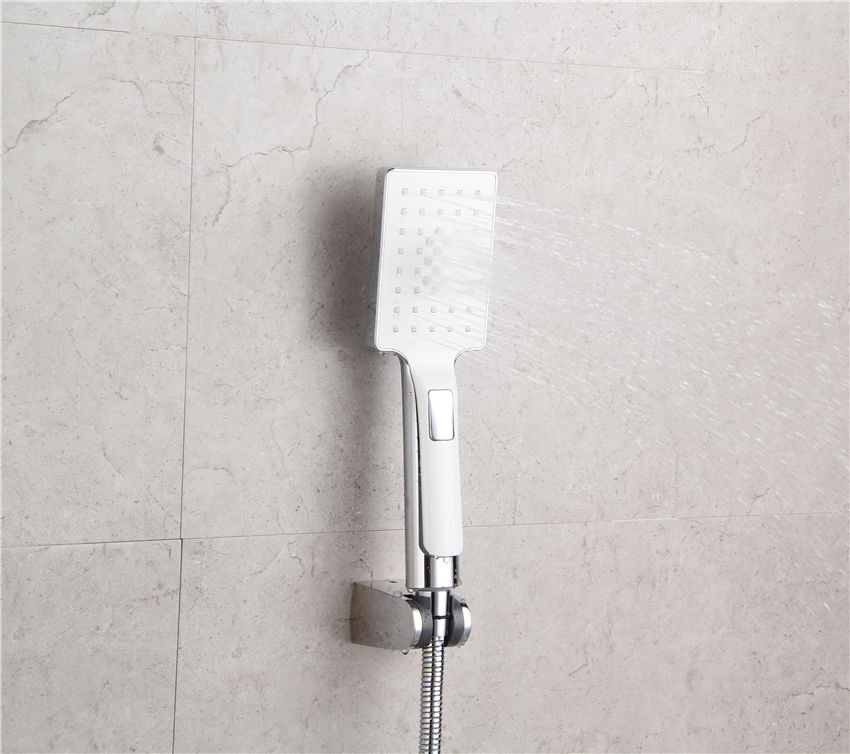 Single Lever Shower Mixer Set Bath Taps Wall Mounterd Bathub Faucet American Style Single Handle Shower Faucet