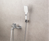 Bathroom Brass Chrome Shower Mixer Water Diverter Bathtub Mixer With Spout
