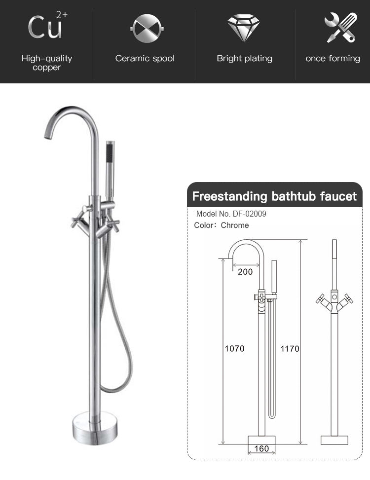 freestanding faucets for bathtubs