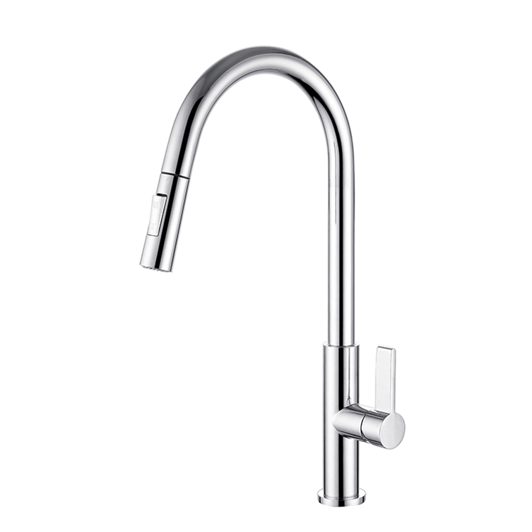 CE Approved High Quality Brass Pull Out Kitchen Faucet