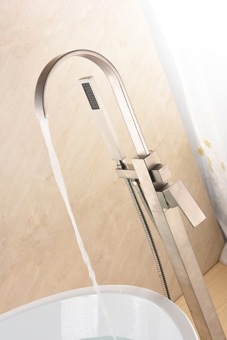 High Brass Quality Thermostatic Bath Shower Pull-Out Single Handle