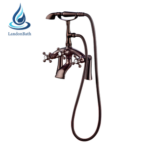 Deck-Mount Roman Bathtub Faucet Traditional Style Bath Tub Faucet