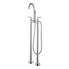 Dual Handles Freestanding Bathtub Faucet DF-02008