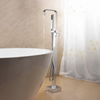 CUPC Watermark Freestanding Bathtub Faucet Floor Standing With Ceramic Valve Shower Mixer Mounted Bath Tub Mount Filler
