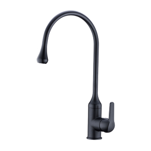 Sanitary Ware New Design Deck Mounted Zinc-Alloy Single Handle Solid Brass Body Kitchen Faucet