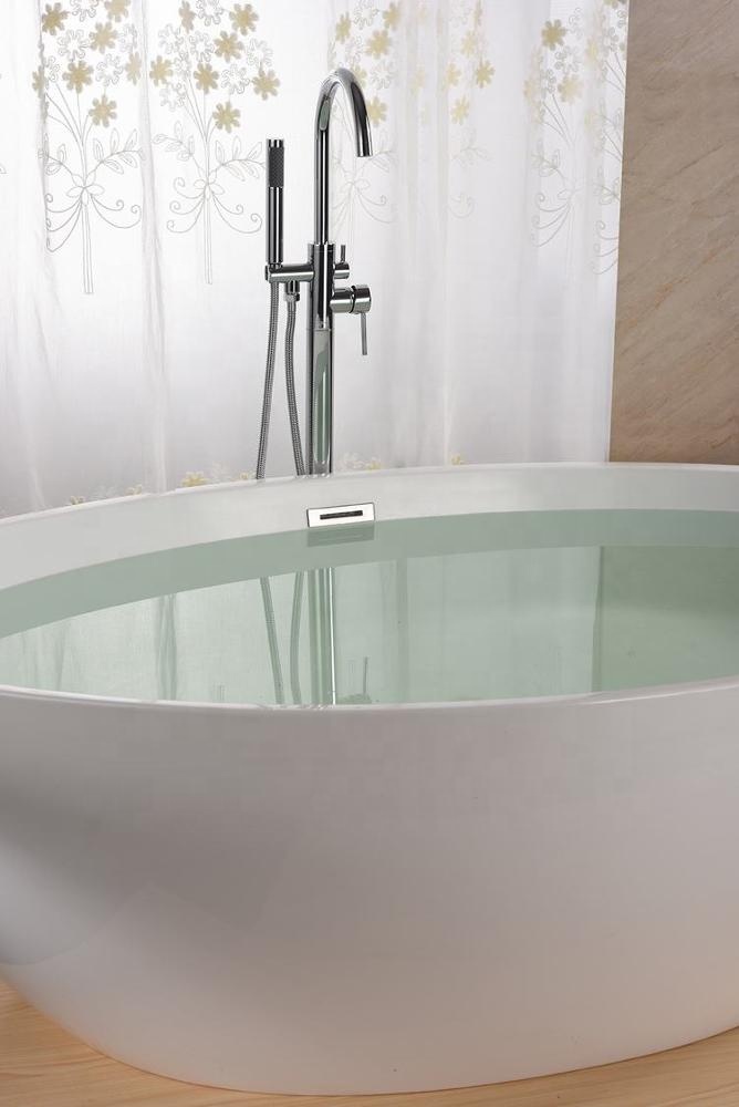 Bathroom fixtures freestanding clawfoot tub shower bathtub faucet