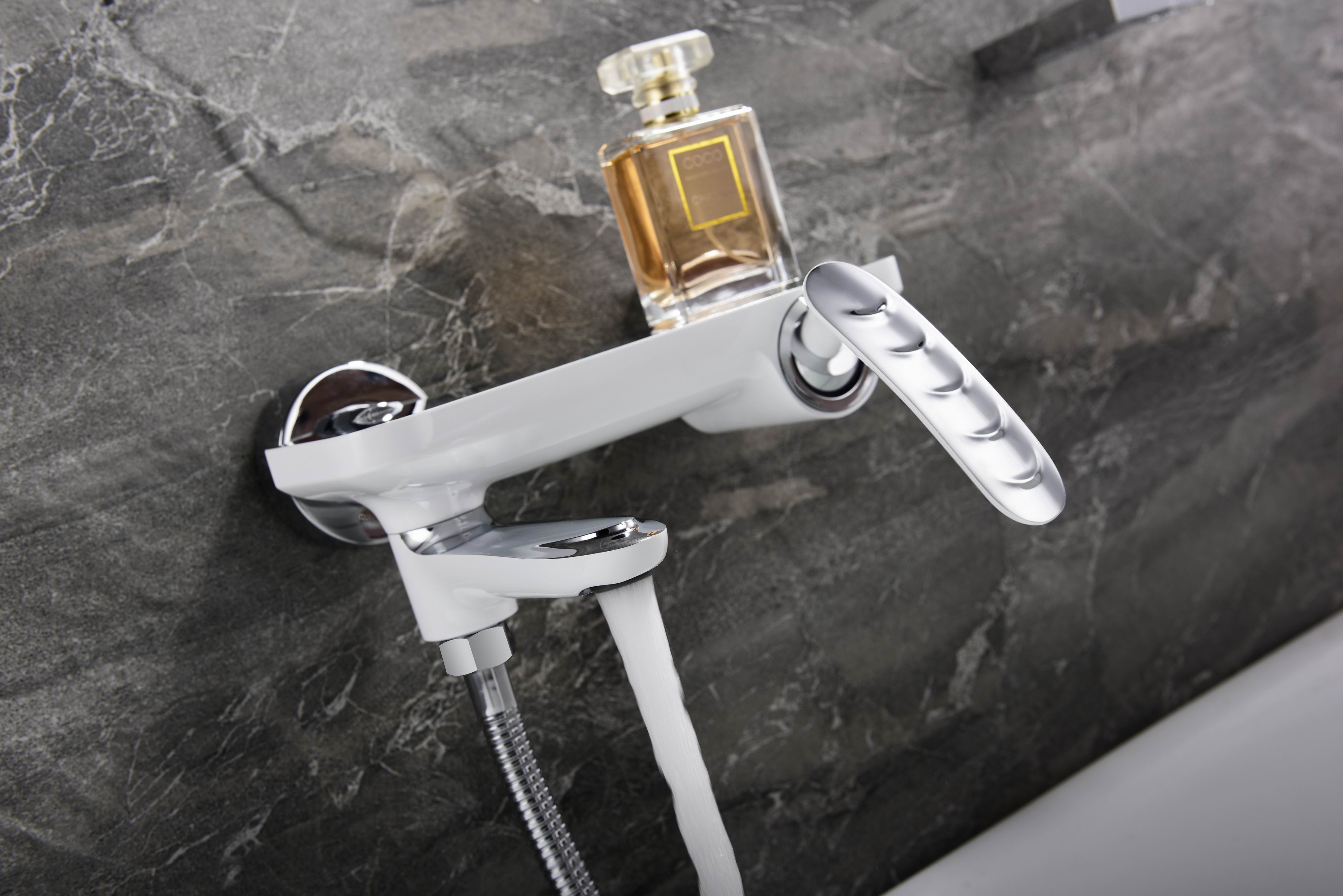 Hot Sale Special Complete Bath Brass Chrome Shower Faucet Set Robin Douche