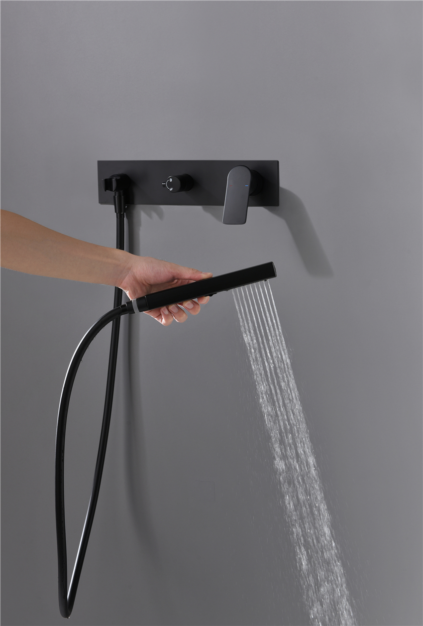 Modern Household Multi-Functional Hidden Conceal Set Bathroom Faucets Recessed Shower Set