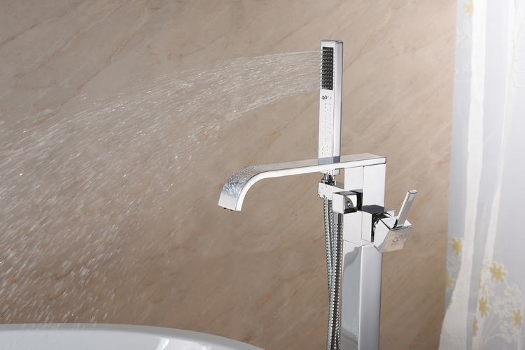 Floor Mount Bathroom High Brass Quality Bathroom Faucet
