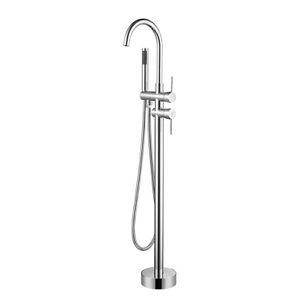 Kaiping Factory Chrome Freestanding Bathtub Filler Tub Faucet American Style
