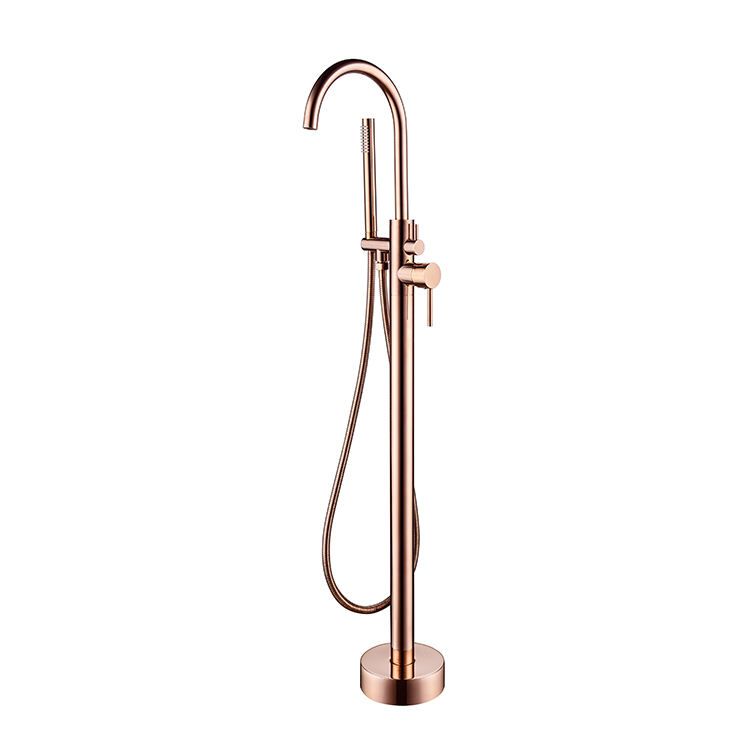 Rose Gold Bathtub Faucet